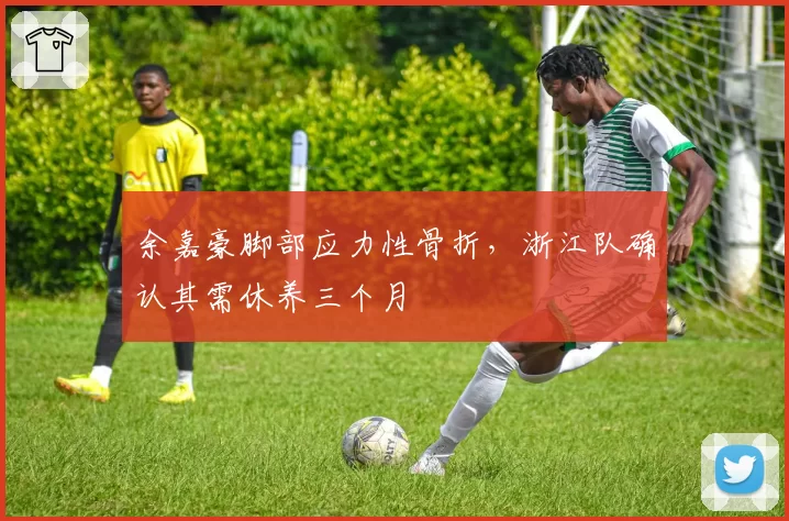 余嘉豪脚部应力性骨折，浙江队确认其需休养三个月