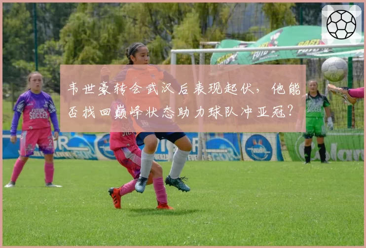 韦世豪转会武汉后表现起伏，他能否找回巅峰状态助力球队冲亚冠？